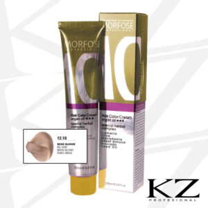 10 Hair Color Cream 100ml Beige Blonde 12.19 - Tinte de Cabello Profesional - MORFOSE
