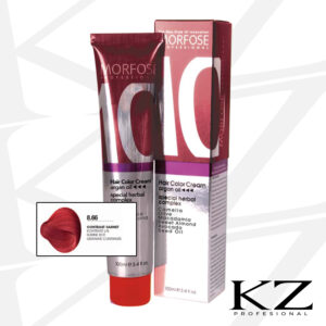 10 Hair Color Cream 100ml Garnet 8.66 - Tinte de Cabello Profesional - MORFOSE
