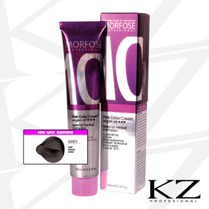 10 Hair Color Cream 100ml Grey - Tinte de Cabello Profesional - MORFOSE