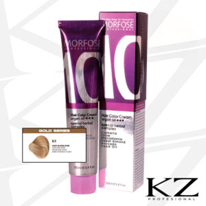 10 Hair Color Cream 100ml Light Blonde Dore 9.3 - Tinte de Cabello Profesional - MORFOSE