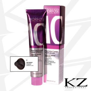 10 Hair Color Cream 100ml Light Brown 5 - Tinte de Cabello Profesional - MORFOSE