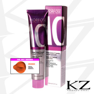 10 Hair Color Cream 100ml Orange - Tinte de Cabello Profesional - MORFOSE