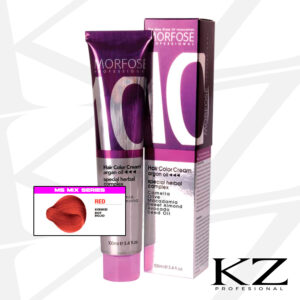 10 Hair Color Cream 100ml Red - Tinte de Cabello Profesional - MORFOSE
