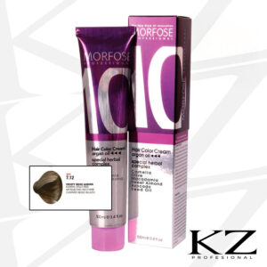 10 Hair Color Cream 7.12- Mary Ashtray Irize 100 Ml - Tinte de Cabello Profesional - MORFOSE