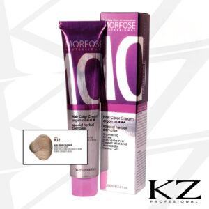 10 Hair Color Cream 9.12- Irize With Yellow Ash 100 Ml - Tinte de Cabello Profesional - MORFOSE