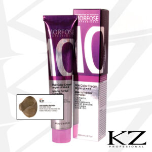10 Hair Color Cream 9.21- Intense Light Irized Ash 100 Ml - Tinte de Cabello Profesional - MORFOSE