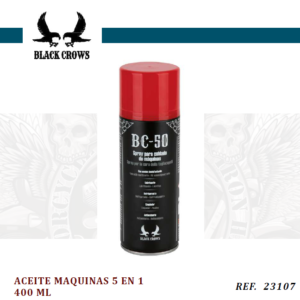 Spray para máquinas 5 en 1 400 Ml - BLACK CROWS