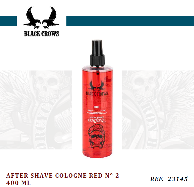 After Shave 01 Fire 400 Ml - BLACK CROWS