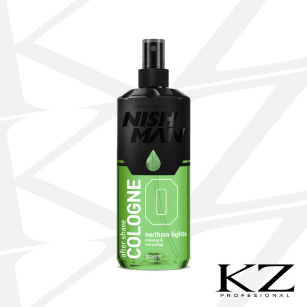 After Shave Cologne N.00 Nortern Lights 400ml - NISHMAN