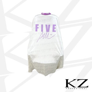 Capa de Corte Blanca con Cuello Neopreno con Corchetes – FIVE AM
