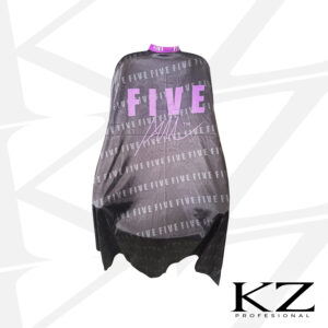 Capa de Corte Negra con Cuello Neopreno con Corchetes - FIVE AM