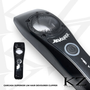 Repuesto Tapa Semi Carcasa Negra Cutlim - LIM HAIR