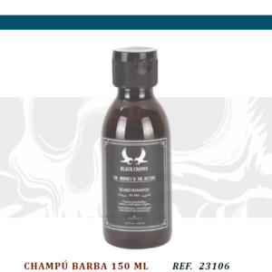 Beard Shampoo / Champú de Barba 150 ML – BLACK CROWS