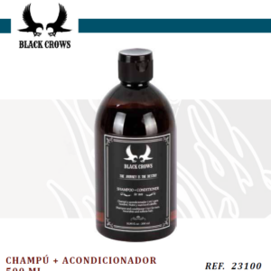 Champú y Acondicionador 500 Ml - BLACK CROWS