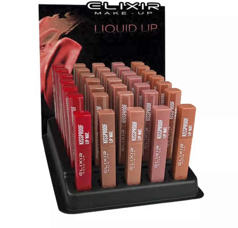 Labial Líquido Mate KISSPROOF LIP MAT - ELIXIR MAKE UP