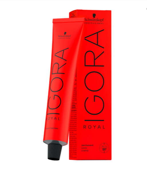 Crema de Coloración Permanente Igora 6-0 Rubio Oscuro Natural 60 ml - SCHWARZKOPF