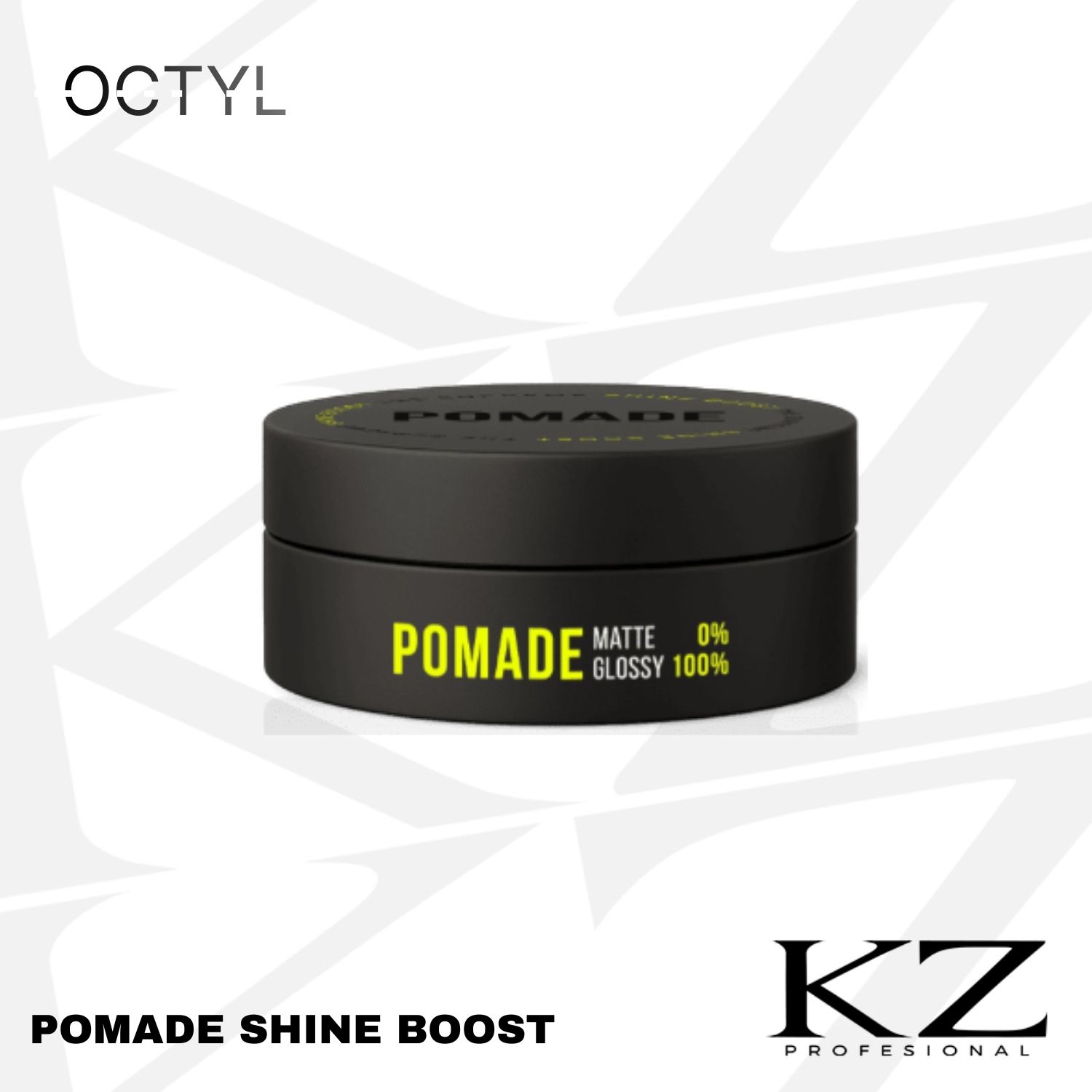 Cera Brillo Water Pomade efecto mojado y fijacion flexible 80g - OCTYL - Imagen 2