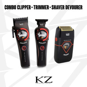 Combo 5 - Clipper, Trimmer y Shaver DEVOURER
