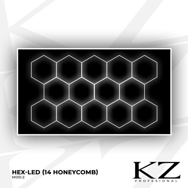 Kit Iluminación LED Hexagonal 14 Honeycomb Mod. 2