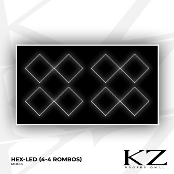 Kit Iluminación LED 4*4  Rombos Mod. 6