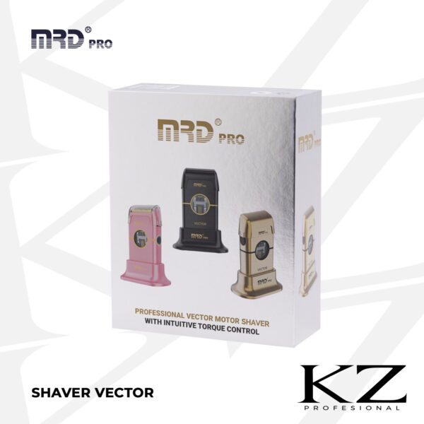 Shaver Vector Foil Gold - MRD PRO - Imagen 2