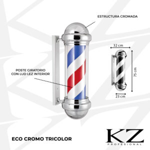 Polo Barbero Eco Cromo Tricolor - F