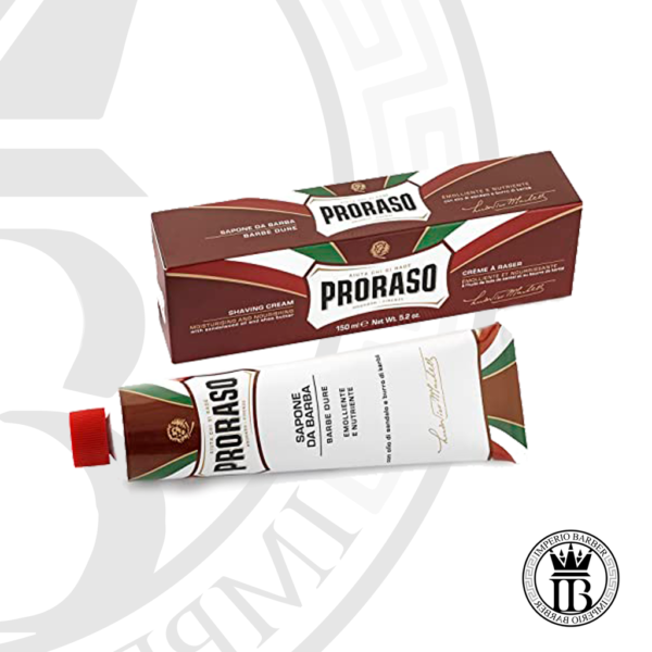 [PRORASO] CREMA DE AFEITAR TUBO BARBAS DURAS 150 ML