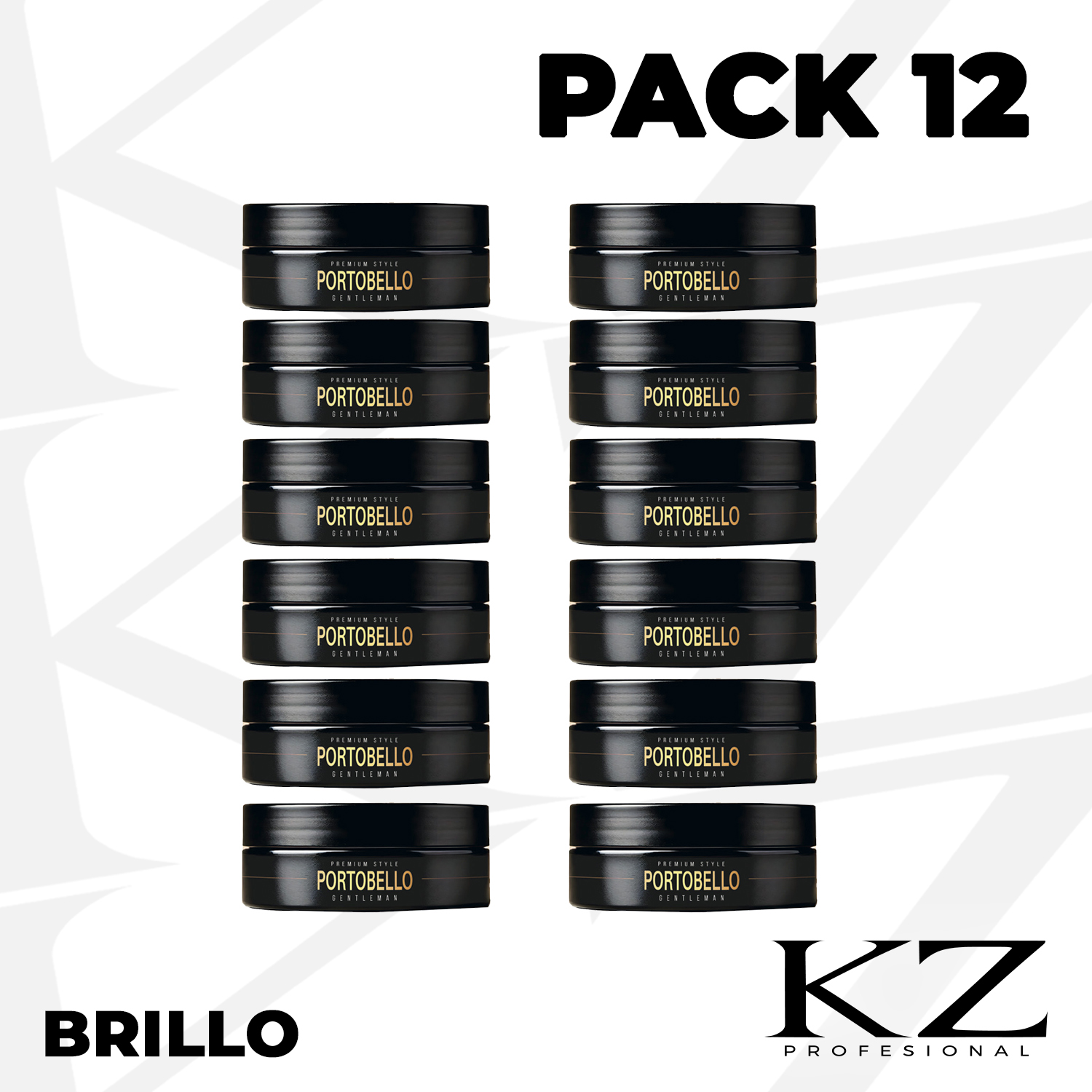Pack 12 Cera Brillo Sculptor Wax 100ml – PORTOBELLO