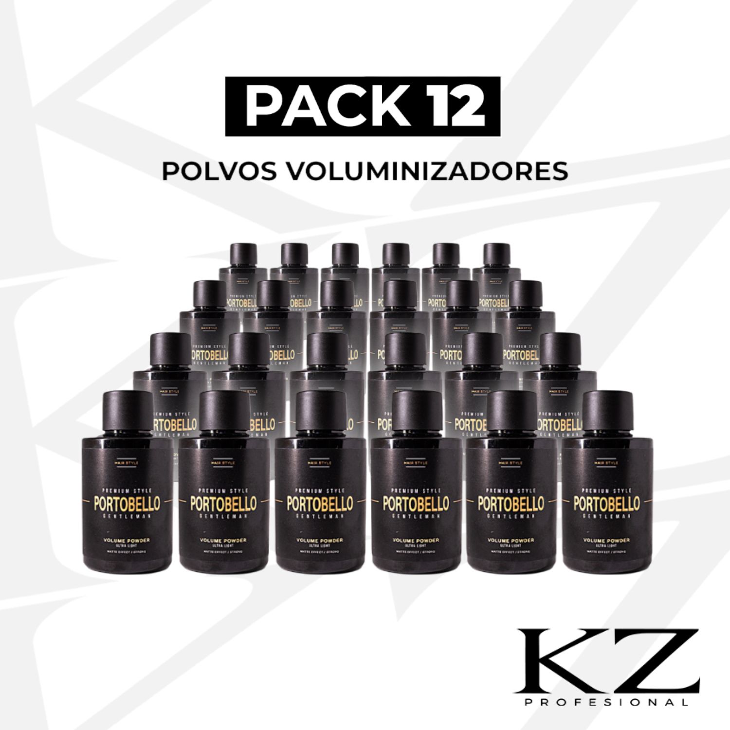 Pack 12 Voluminizador en polvo DUST 20gr – PORTOBELLO