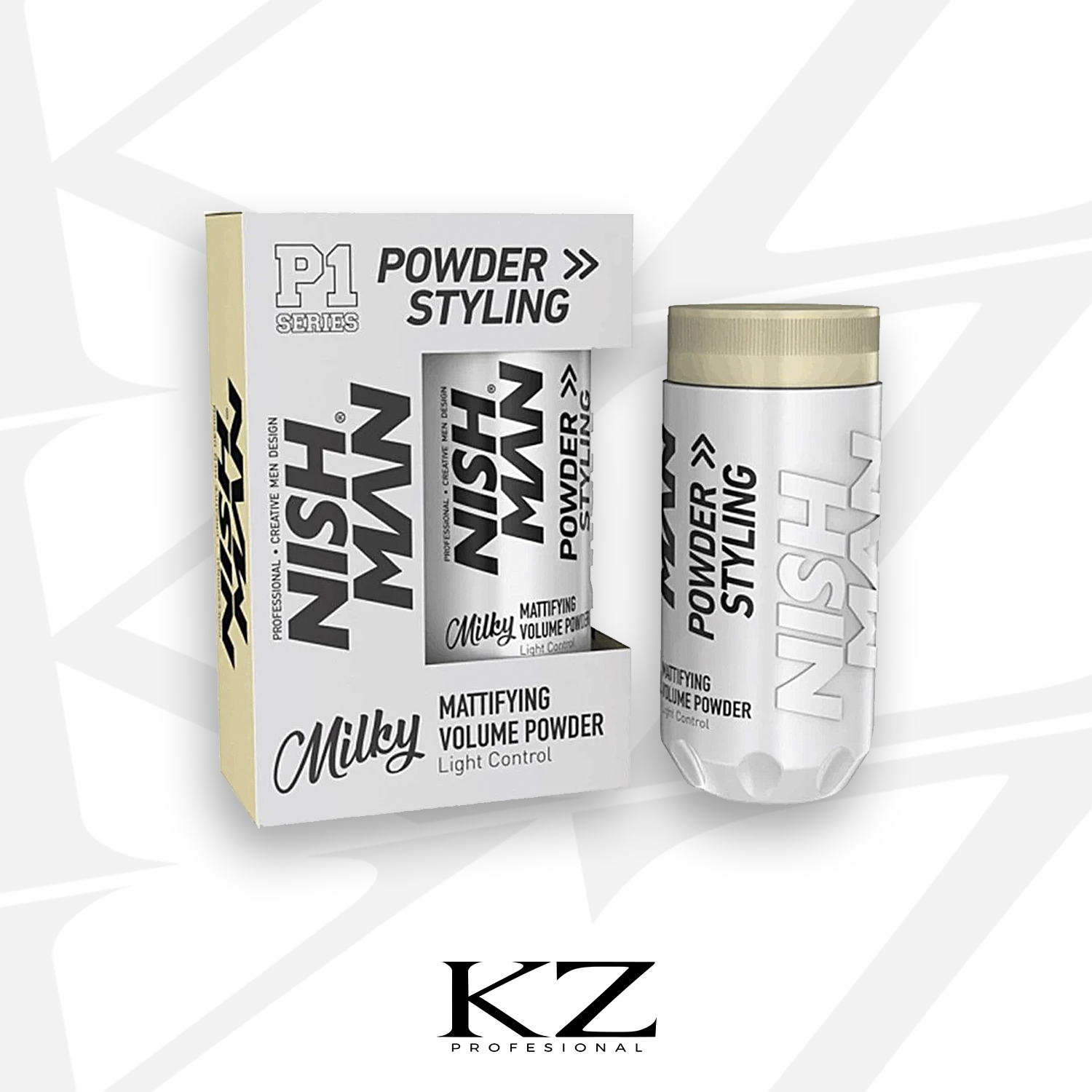 Polvo Voluminizador Matificante P1 Milky 20gr - NISHMAN