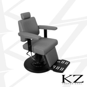 Sillón Barbero Cut Black Gris - F