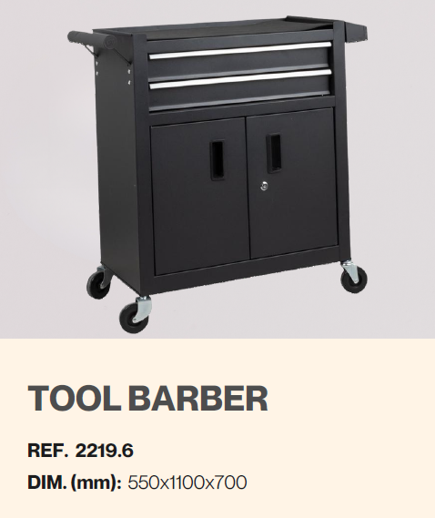 Carro Metálico de Herramientas - F