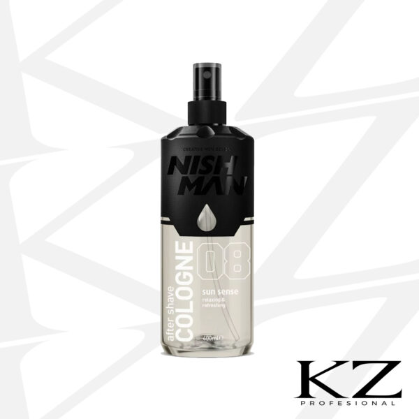 After Shave Cologne N.08 Sun Sense 400ml - NISHMAN